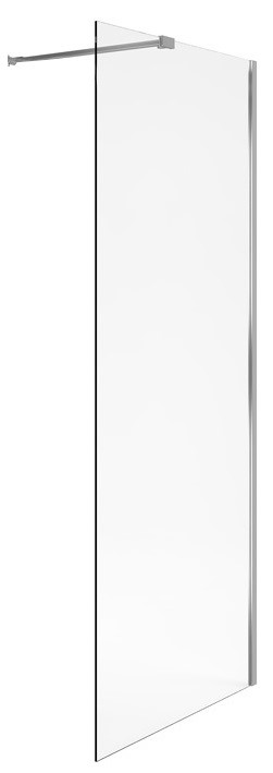 Sprchová zástěna Walk-in,1200x2000 mm, čiré sklo, profil chrom