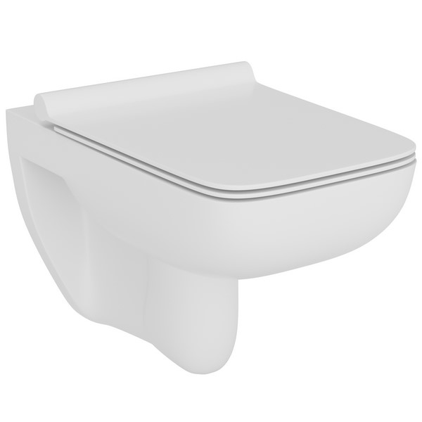 TILA Ova závěsné WC s PureRim + sedátkem se SoftClose