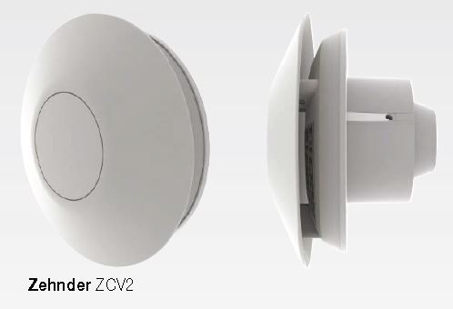 Zehnder ZCV2 Ventilátor 100mm
